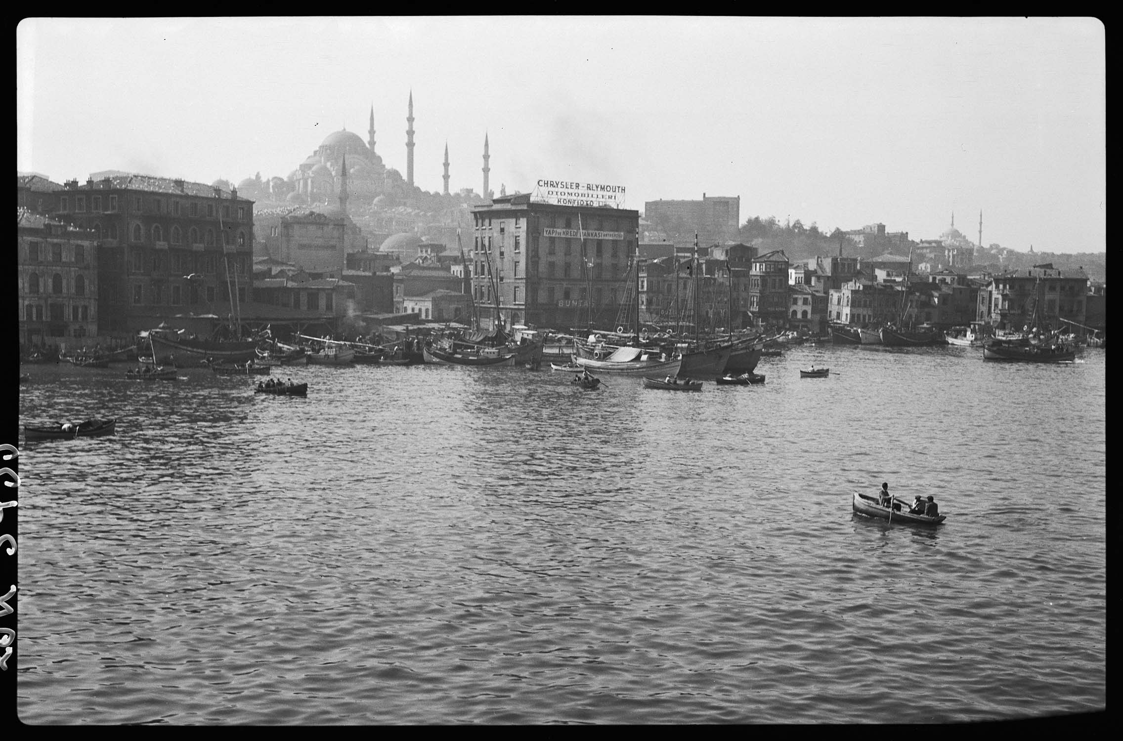 Vue d'ensemble, avec la mosquée Suleymaniye au second plan